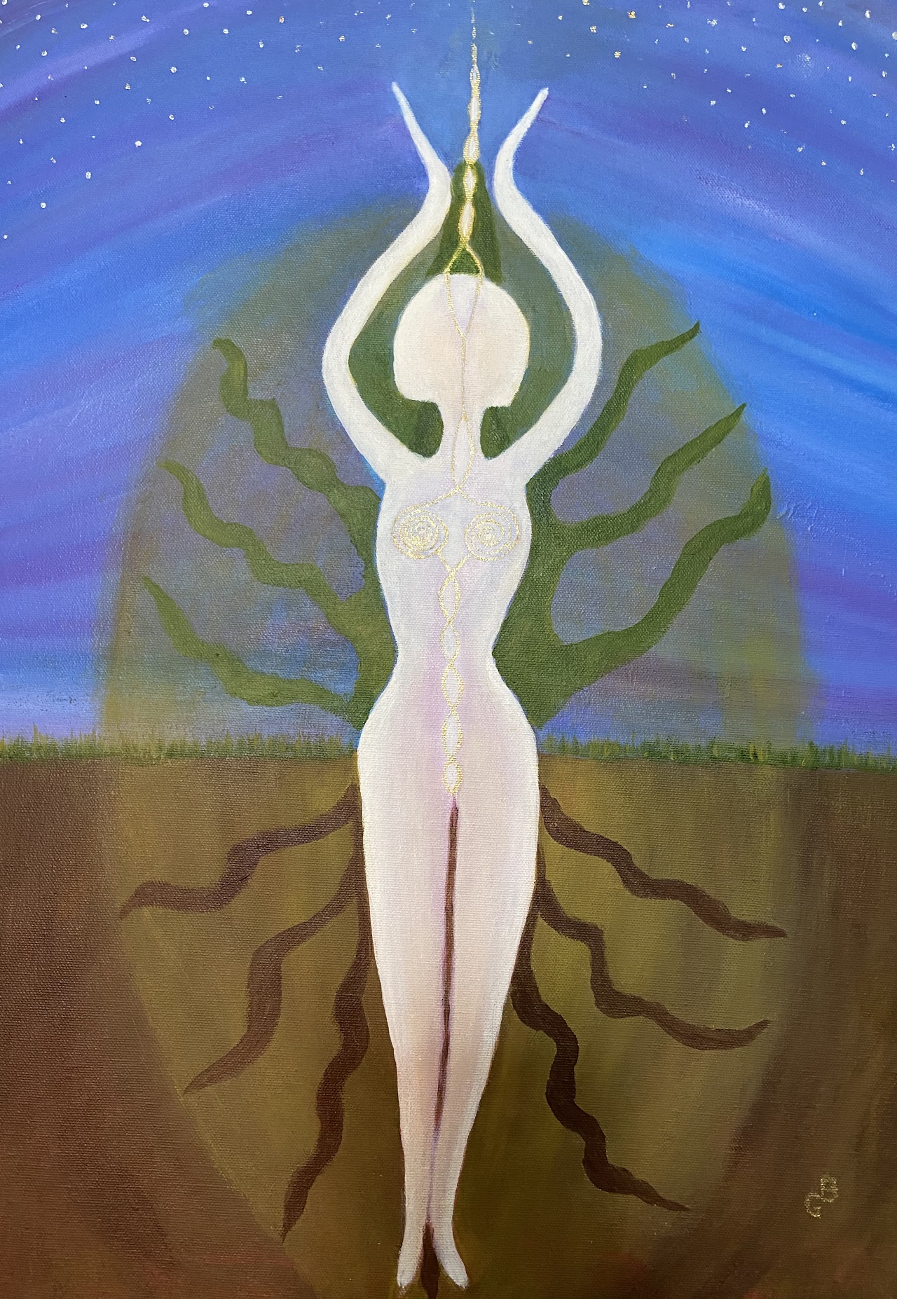 (Acrylic on canvas16x20') $165