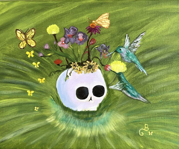 (Oil on canvas 9x12') $145