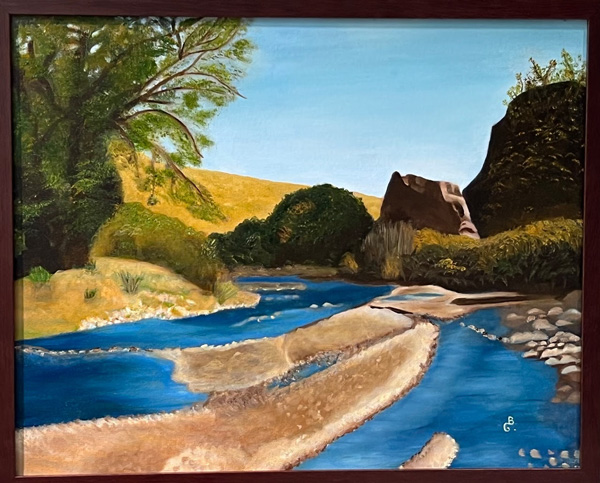 (Acrylic on canvas 16x20') $195